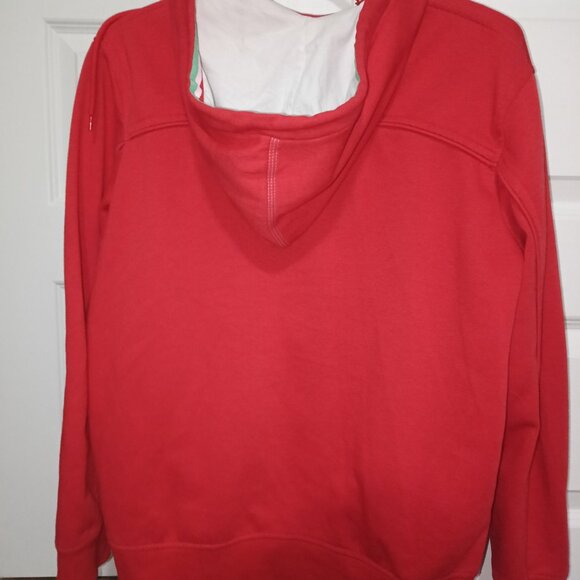 Ferrari Kids Zip up Red Jacket/Hoodie - Size L - Picture 4 of 5